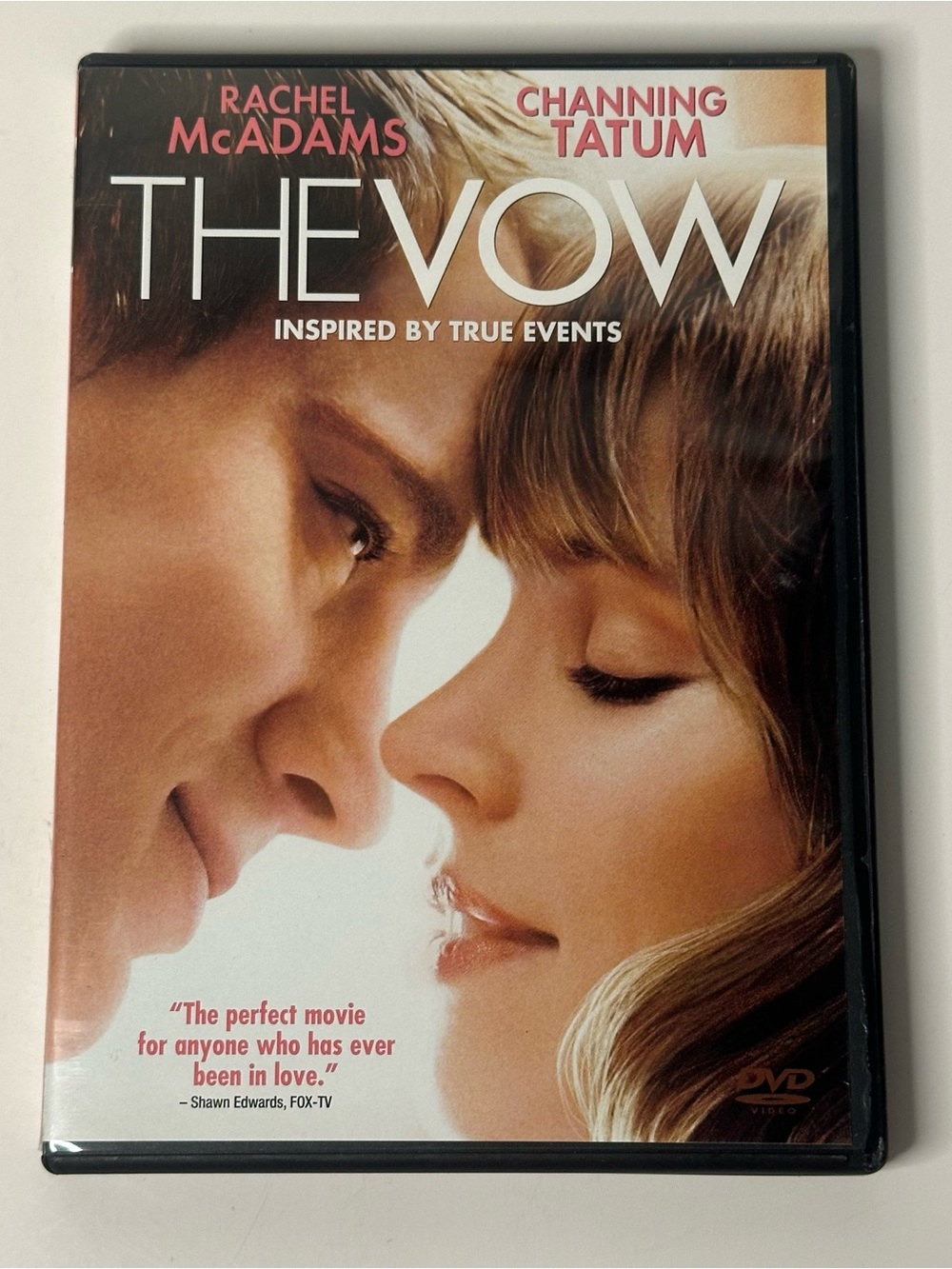 The Vow DVD 2012 Rachel McAdams, Channing Tatum Based On True Story Love Drama